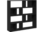 Syfax™ Libreria/Divisorio Rovere Nero 105X24X102 Cm
