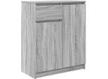 Syfax™ Credenza Con Cassetto Grigio Sonoma 71X35X84 Cm In Truciolato