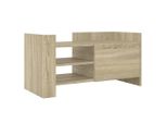 Syfax™ Mobile Porta Tv Rovere Sonoma 80X35X40 Cm In Legno Multistrato