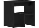 Syfax™ Armadio Da Notte Rovere Nero 40 X 30 X 40 Cm Legno Multistrato