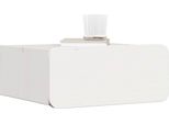 Syfax™ Comodino 2 Pcs Bianco 39 X 34 X 16,5 Cm Legno Di Pino Massello