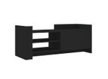 Syfax™ Mobile Porta Tv Nero 100X35X40 Cm In Legno Multistrato