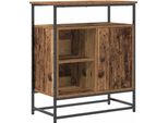 Syfax™ Credenza Legno Vecchio 69 X 35 X 80 Cm Legno Multistrato