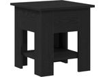 Syfax™ Tavolino Da Salotto Rovere Nero 40 X 40 X 42 Cm
