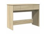 Syfax™ Toeletta Con Specchio Rovere Sonoma 100X45X76 Cm