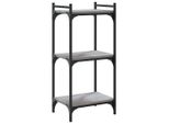 Syfax™ Libreria A 3 Ripiani Grigio Sonoma 40X30X86Cm Legno Multistrato