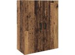 Syfax™ Armadietto A Muro Legno Vecchio 69,5 X 34 X 90 Cm