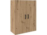Syfax™ Armadietto A Muro Rovere Artigianale 69,5 X 34 X 90 Cm