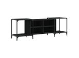 Syfax™ Mobile Porta Tv Nero 153X37X50 Cm In Legno Multistrato