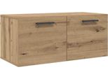 Syfax™ Armadietto A Muro Rovere Artigianale 80 X 36.5 X 35 Cm