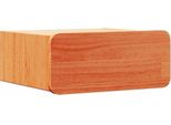 Syfax™ Comodino Con Cassetto Marrone Cerato 39 X 34 X 16,5 Cm