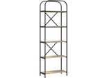 Syfax™ Libreria Rovere Sonoma 60 X 30 X 183 Cm Legno Multistrato