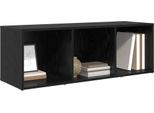 Syfax™ Set Mobile Tv Nero 72 X 35 X 37 Cm Legno Multistrato