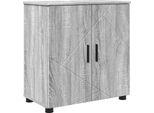 Syfax™ Mobile Da Bagno Con Archiviazione Grigio Sonoma 61 X 35 X 64 Cm