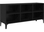 Syfax™ Set Mobile Tv Nero 103,5 X 30 X 50 Cm Legno Multistrato