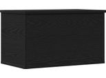 Syfax™ Scatola Di Stoccaggio Rovere Nero 60 X 35 X 35 Cm