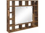 Syfax™ Mobiletto Per Specchio Legno Vecchio 91 X 15 X 76,5 Cm