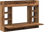 Syfax™ Scrivania A Parete Legno Vecchio 105 X 48 X 75 Cm