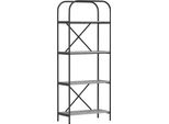 Syfax™ Libreria Grigio Sonoma 60 X 30 X 146 Cm Legno Multistrato