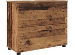 Syfax™ Mobile Da Bagno Con Cassetto Legno Vecchio 76,5 X 35 X 64 Cm