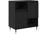 Syfax™ Credenza Rovere Nero 60 X 35 X 70 Cm