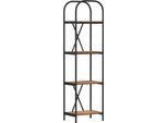 Syfax™ Libreria Legno Vecchio 40 X 30 X 146 Cm Legno Multistrato