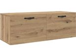 Syfax™ Mobiletto A Muro Rovere Artigianale 100 X 36,5 X 35 Cm