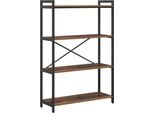 Syfax™ Libreria Legno Vecchio 80 X 30 X 120 Cm Legno Multistrato