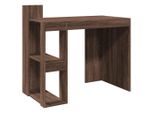 Syfax™ Scrivania Rovere Marrone 103,5X56,5X94 Cm In Legno Multistrato