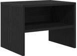 Syfax™ Armadio Da Notte Rovere Nero 40 X 40 X 30 Cm Legno Multistrato