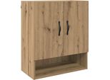 Syfax™ Mobiletto A Muro Rovere Artigianale 60 X 31 X 70 Cm