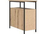 Syfax™ Armadio Da Notte Rovere Artigianale 30 X 60 X 60 Cm