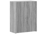 Syfax™ Schedario Grigio Sonoma 60X32X77,5 Cm In Legno Multistrato