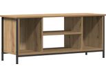 Syfax™ Mobile Tv Rovere Artigianale 102 X 35 X 45 Cm Legno Multistrato