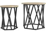 Syfax™ Tavolino Da Salotto 2 Pcs Rovere Sonoma