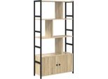 Syfax™ Libreria Rovere Sonoma 80 X 30 X 155,5 Cm Legno Multistrato
