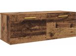 Syfax™ Armadietto A Muro Legno Vecchio 100 X 36.5 X 35 Cm