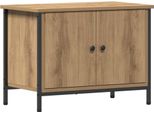 Syfax™ Mobile Tv Rovere Artigianale 60 X 35 X 45 Cm Legno Multistrato