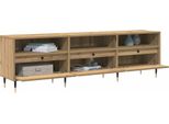 Syfax™ Mobile Tv Rovere Artigianale 150 X 30 X 45 Cm Legno Multistrato