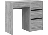 Syfax™ Scrivania Grigio Sonoma 90 X 37.5 X 75 Cm Legno Multistrato