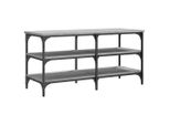 Syfax™ Panca Porta Scarpe Grigio Sonoma 100X38,5X49 Legno Multistrato