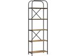 Syfax™ Libreria Rovere Artigianale 60 X 30 X 183 Cm Legno Multistrato