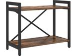 Syfax™ Libreria Rovere Fumé 60 X 30 X 50 Cm Legno Multistrato