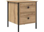 Syfax™ Comodino Con Cassetto Rovere Artigianale 40 X 42 X 50 Cm