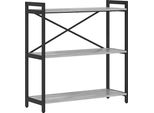 Syfax™ Libreria Grigio Sonoma 80 X 30 X 85 Cm Legno Multistrato