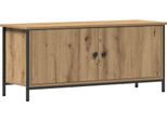 Syfax™ Mobile Tv Rovere Artigianale 100 X 35 X 45 Cm Legno Multistrato
