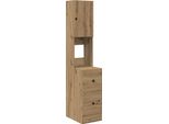 Syfax™ Credenza Da Cucina Rovere Artigianale 32 X 50 X 180 Cm