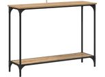 Syfax™ Tavolo Consolle Rovere Artigianale 101 X 30.5 X 75 Cm