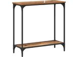 Syfax™ Tavolo Consolle Con Lo Scaffale Legno Vecchio 75 X 30.5 X 75 Cm