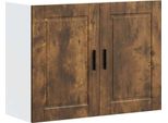 Syfax™ Pensile Da Cucina Porto Rovere Fumo In Legno Multistrato